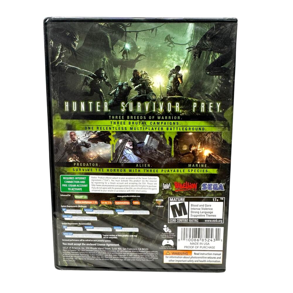 Aliens vs. Predator PC DVD/Windows - Picture 2 of 3